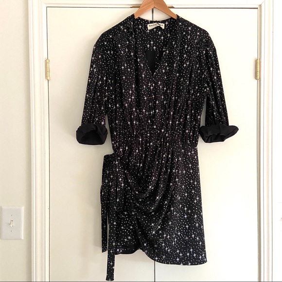 BALENCIAGA ‘Uplift’ Star Print Dress Spring ‘17 - Picture 5 of 16